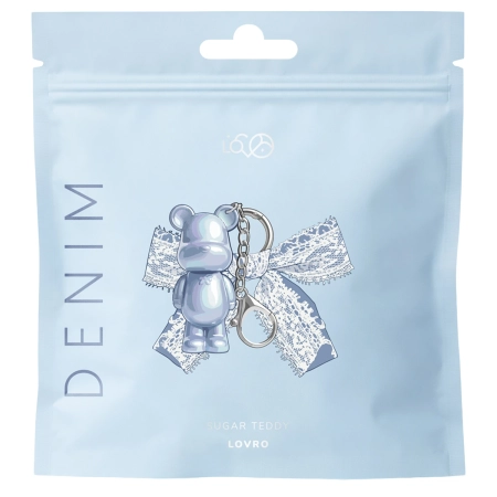 LOVRO - Denim Sugar Teddy Shimmer Lipgloss - Błyszczyk do Ust z Drobinkami - 02 Bow Drop - 1,4g