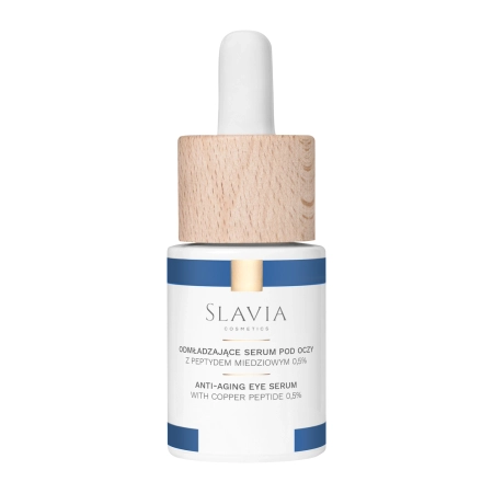 Slavia Cosmetics - Serum Pod Oczy z Peptydem Miedziowym - 15ml