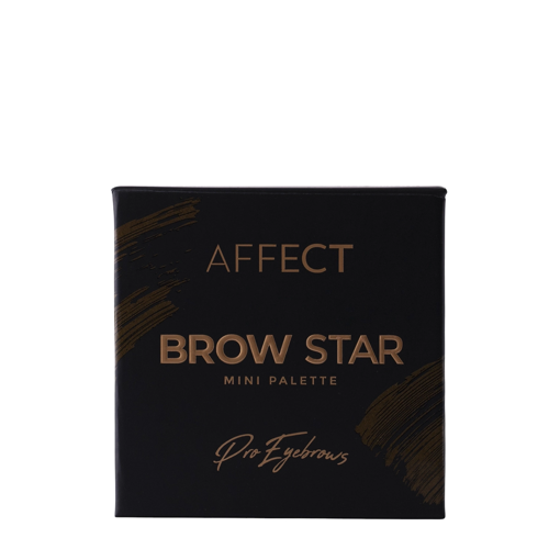 Affect - Brow Star - Mini Paleta Cieni Prasowanych do Brwi - 8g