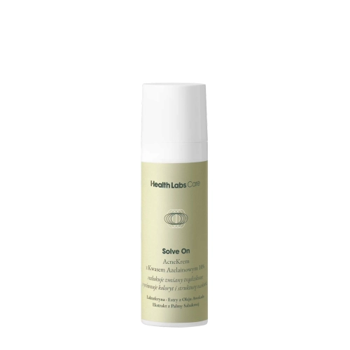 Health Labs Care - Solve On - AcneKrem z Kwasem Azelainowym 10% - 30ml