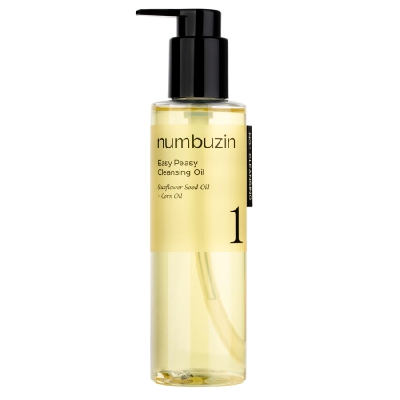 Numbuzin - No.1 - Easy Peasy Cleansing Oil - Olejek Myjący do Twarzy - 200ml