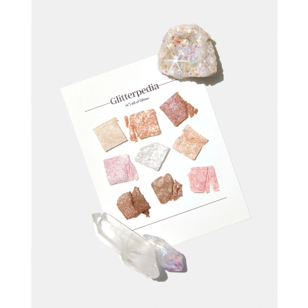 Unleashia - Glitterpedia Eye Palette - Paleta Wegańskich Cieni do Powiek - 1 All of Glitter - 6,6g