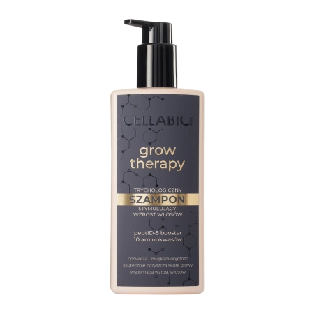 Cellabic Tricho - Grow Therapy Men - Trychologiczny Szampon Stymulujący Wzrost Włosów - 300ml