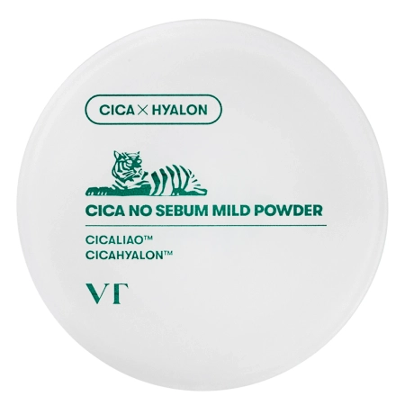VT Cosmetics - Cica No-Sebum Mild Powder - Matujący Puder do Twarzy - 5g