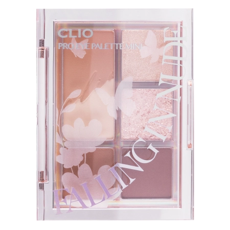 Clio - Pro Eye Palette Mini - Paleta do Makijażu Oczu - 04 Falling In Nude - 7g