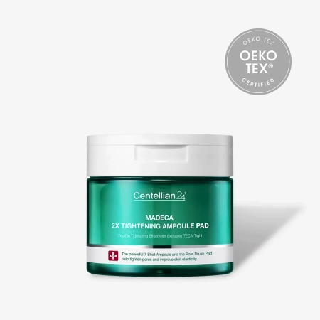 Centellian24 - Madeca Double Tightening Ampoule Pad - Płatki do Twarzy z Ujędrniającym Serum - 60 szt.