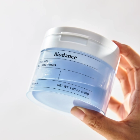 Biodance - Cera-nol Gel Toner Pads - Żelowe Płatki Nawilżające do Twarzy - 60szt