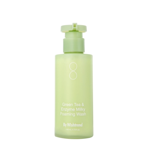 By Wishtrend - Green Tea & Enzyme Milky Foaming Wash - Pianka do Mycia Twarzy - 140ml - OUTLET