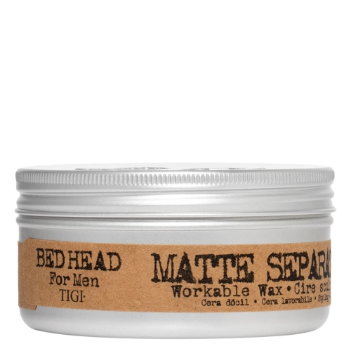 TIGI - Bed Head - for Men Matte Separation Workable Wax - Wosk do Włosów - 85g