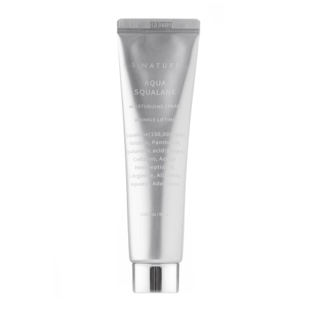 S.Nature - Aqua Squalane Moisturizing Cream - Nawilżający Krem do Twarzy ze Skwalanem - 60ml