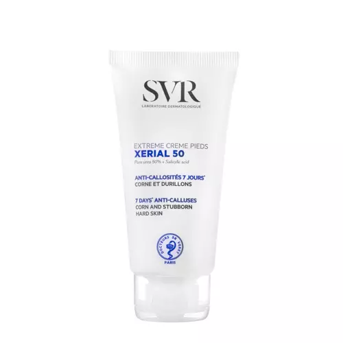 SVR - Xerial 50 Extreme Creme Pieds - Żel na Uporczywe Zrogowacenia Stóp, Łokci, Dłoni - 50ml
