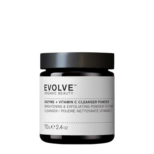 Evolve Organic Beauty - Enzyme + Vitamin C Cleansing Powder - Oczyszczający Puder do Twarzy z Witaminą C - 70g