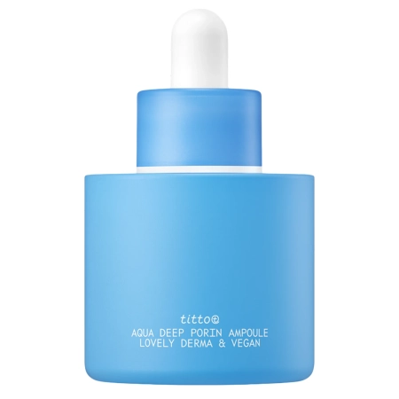 titto - Aqua Deep Porin Ampoule - Nawilżająca Ampułka do Twarzy - 30ml