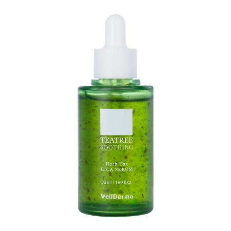 WellDerma - Herb Tox Cica Serum - Nawilżająco-Kojące Serum do Twarzy - 50ml