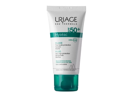 Uriage - Hyseac Fluide SPF50+ - Fluid Przeciwsłoneczny do Skóry Trądzikowej - 50ml 