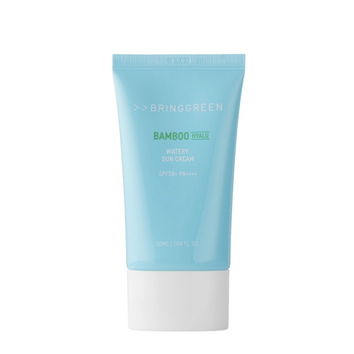 Bring Green - Bamboo Hyalu Hydrating Cream - Krem do Twarzy z Sokiem z Bambusa - 50ml