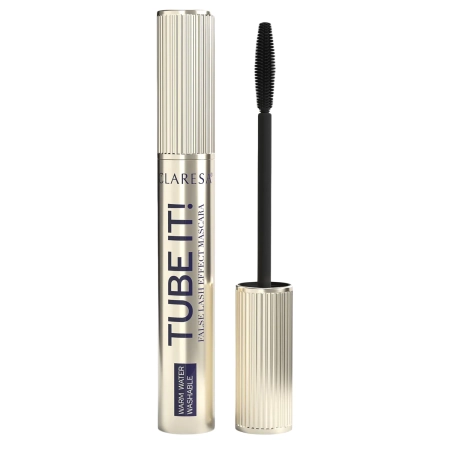 Claresa - Tube It! False Lash Effect Mascara Black - Tusz do Rzęs - Tubujący Pogrubiająco-Rozdzielający -  Czarny - 8g