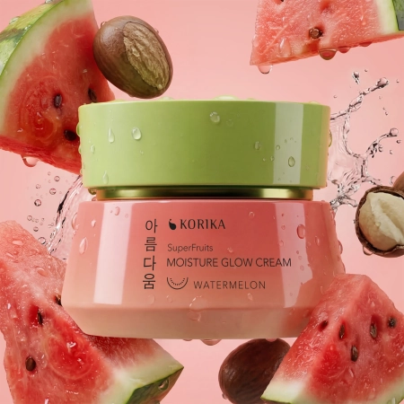 KORIKA - Superfruits Moisture Glow Cream - Nawilżająco-Rozświetlający Krem do Twarzy - 50ml