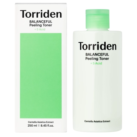 Torriden - Balanceful Peeling Toner - Złuszczający Tonik do Twarzy - 250ml