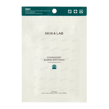 Skin&Lab - Clean & Easy Blemish Spot Patch - Plasterki Niwelujące Niedoskonałości - 54szt