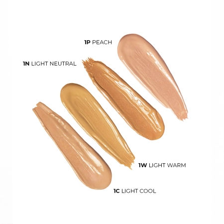 Claresa - Natural Skin Serum Concealer - Korektor-serum z Naturalnym Wykończeniem - 1W Light Warm - 7ml