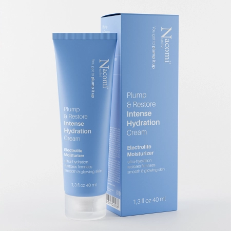 Nacomi - Intense Hydration - Krem Nawilżający z Elektrolitami - 40ml