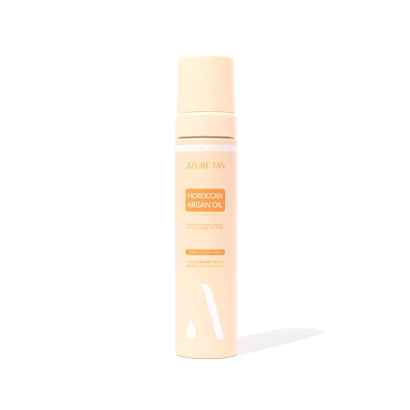 Azure Tan - Moroccan Argan Oil Self Tan Mousse - Samoopalająca Pianka do Ciała - Dark to Ultra Dark - 200ml