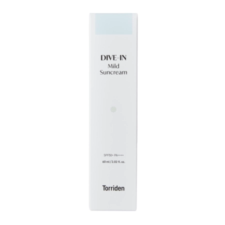 Torriden - Dive-In - Mild Sunscreen SPF50+ PA++++ - Nawilżający Krem Przeciwsłoneczny - 60ml