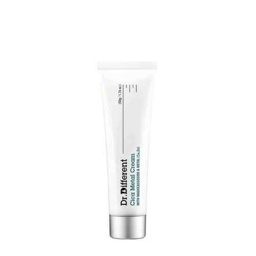 Dr.Different - CICA Metal Cream - Łagodzący Krem do Twarzy - 50g