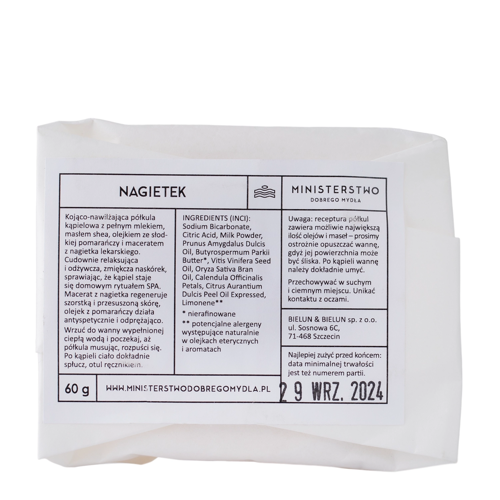 Ministerstwo Dobrego Mydła - Półkula do Kąpieli Nagietek - 50g