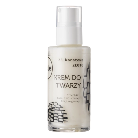 La-Le - Krem do Twarzy z 23 Karatowym Złotem - 50ml - OUTLET