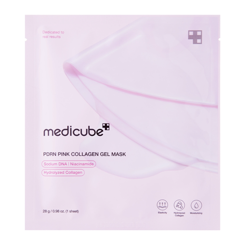 Medicube - PDRN Pink Collagen Jelly Gel Mask - Ujędrniajaca Maska Hydrożelowa do Twarzy - 1szt/28g