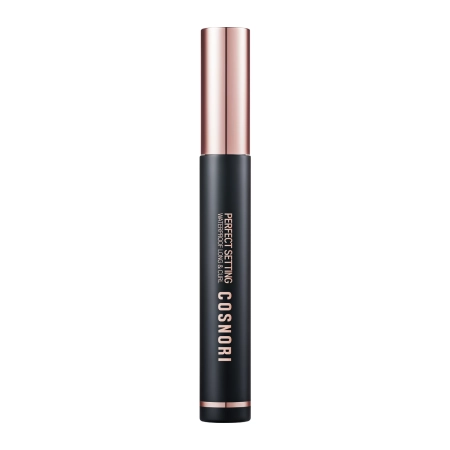 Cosnori - Perfect Setting Mascara Waterproof Long & Curl - Wydłużająco-Pogrubiający Tusz do Rzęs - Wodoodporny - 01 Black - 7ml