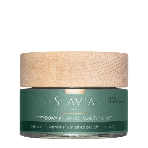 Slavia Cosmetics - Peptydowy Krem do Twarzy na Noc Lifting Regeneracja - 50ml