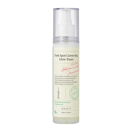 Axis-y - Dark Spot Correcting Glow Toner - Rozjaśniający Dwufazowy Tonik w Mgiełce - 125ml