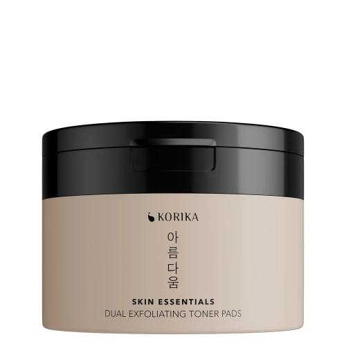 KORIKA - Skin Essentials Dual Exfoliating Toner Pads - Złuszczające Płatki do Twarzy - 20szt