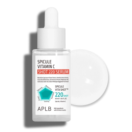 APLB - Spicule Vitamin C Shot 220 Serum - Mikroigłowe Serum z Witaminą C - 40ml