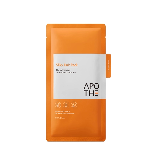 APOTHE - Silky Hair Pack - Intensywnie Nawilżająca Maska do Włosów Suchych i Zniszczonych - 35ml