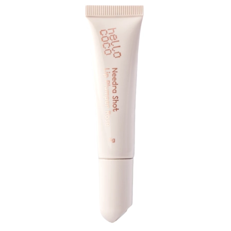 hello coco - Needra Shot Lip Plumper - Powiększający Błyszczyk do Ust z Mikroigłami - Rose - 8g