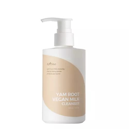 Isntree - Yam Root Vegan Milk Cleanser - Łagodzące Mleczko do Oczyszczania Twarzy - 220ml OUTLET