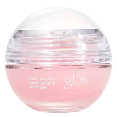 glow - Peach Peptide Repair Lip Balm - Peptydowy Balsam do Ust - #Palepink - 8g 