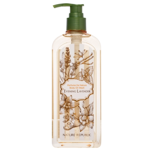 Nature Republic - Perfume De Nature Body Oil Wash - Olejek do Mycia Ciała - Evening Lavender - 345ml