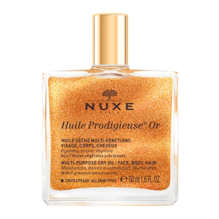 Nuxe - Huile Prodigieuse® Or - Suchy Olejek ze Złotymi Drobinkami - 50ml