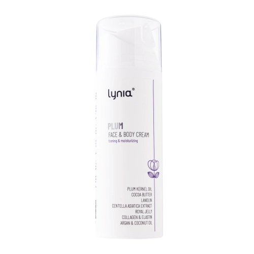 Lynia - Plum - Krem Ujędrniająco-Odżywczy, Intensywnie Regenerujący - 150ml