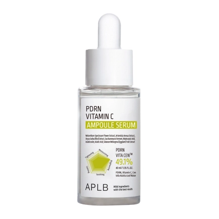APLB - PDRN Vitamin C Ampoule Serum - Ujędrniające Serum do Twarzy z Witaminą C - 40ml