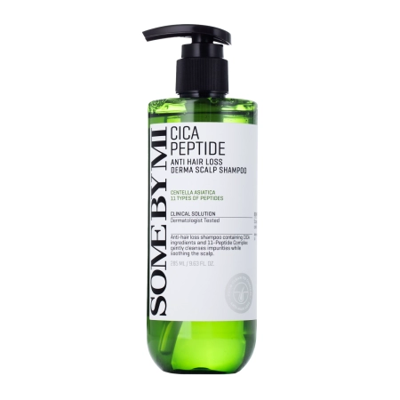Some By Mi - Cica Peptide Anti Hair Loss Derma Scalp Shampoo - Peptydowy Szampon do Wypadających Włosów -  285ml