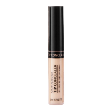 The Saem - Cover Perfection Tip Concealer - SPF 28/PA++ - Kryjący Korektor - 1.5 Natural Beige - 6,5ml