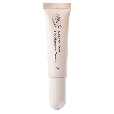 hello coco - Needra Shot Lip Plumper - Powiększajacy Błyszczyk do Ust z Mikroigłami - Crystal - 8g
