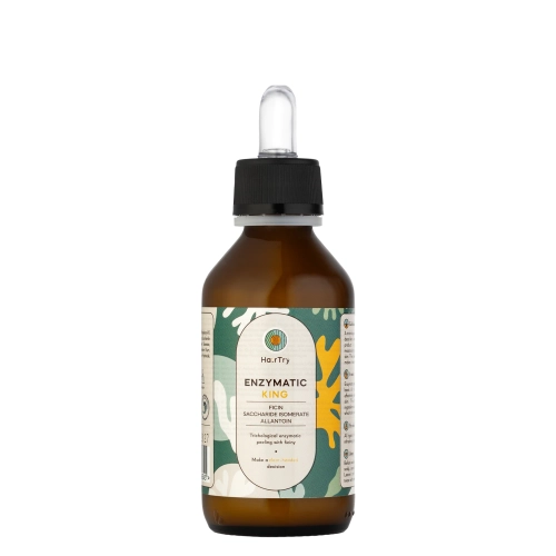 HairTry - Enzymatic King - Trychologiczny Peeling Enzymatyczny z Ficyną - 100ml