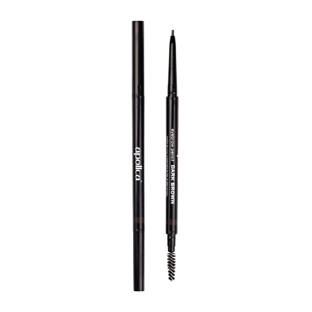 Apollca - Kredka do Brwi Powder - Dark Brown - 1szt